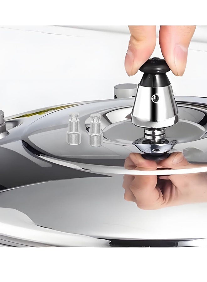 طقم استبدال صمام عائم لطنجرة الضغط مكون من 4 قطع و16 قطعة من حلقات منع التسرب المصنوعة من السيليكون، مناسب لجميع ملحقات طنجرة الضغط الكهربائية، لإصلاح فعال. - Image 5